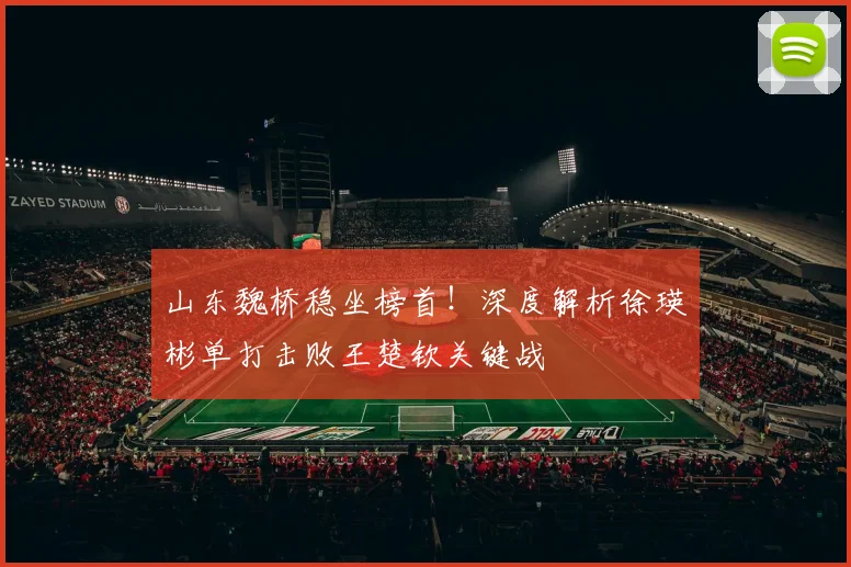 山东魏桥稳坐榜首！深度解析徐瑛彬单打击败王楚钦关键战